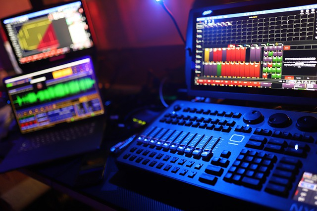 mixing desk